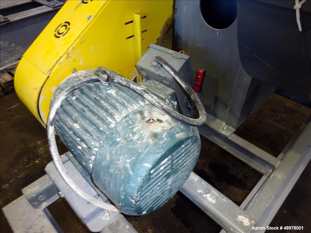 Used Carrier Vibrating Equipment Inc. Vibratory Fluid Flow Continuous Fluid Bed