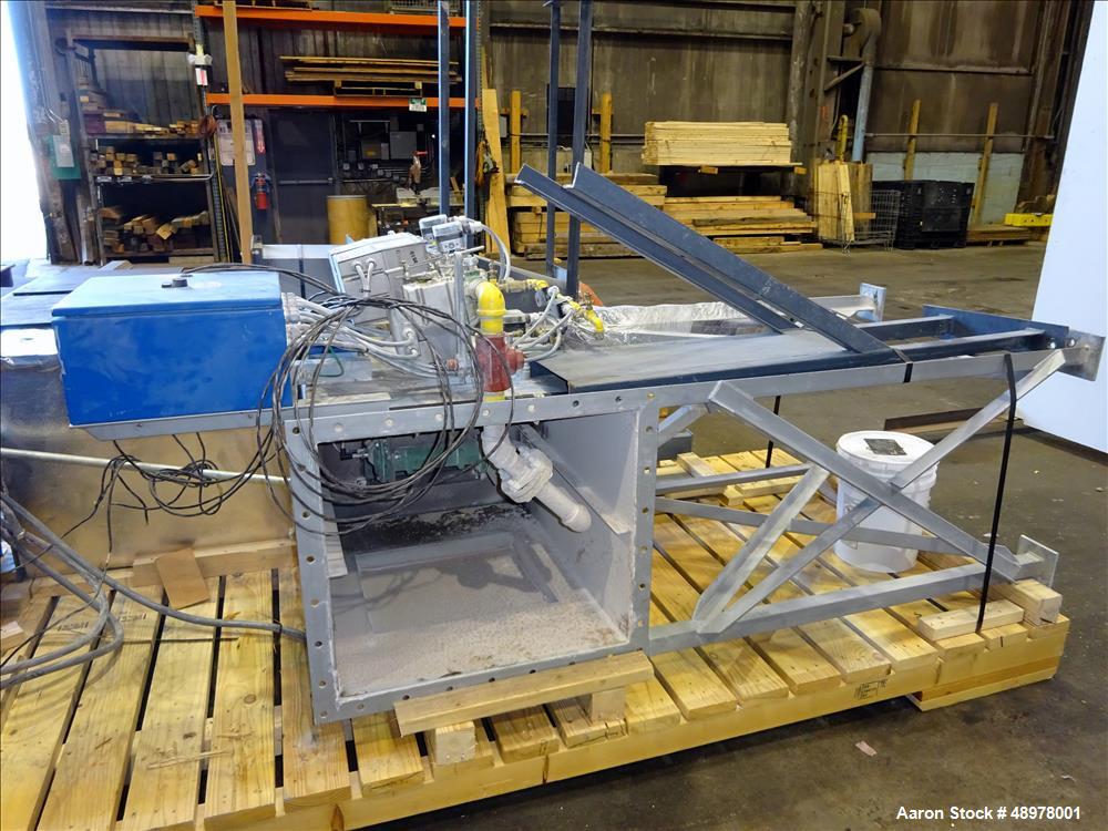 Used Carrier Vibrating Equipment Inc. Vibratory Fluid Flow Continuous Fluid Bed