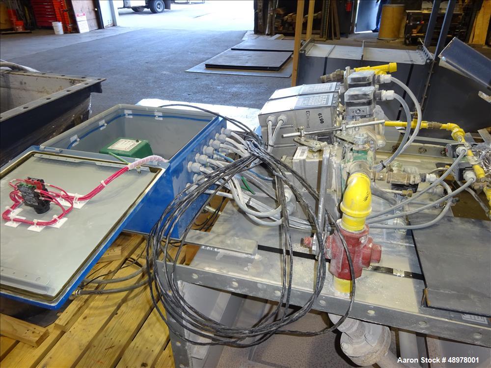 Used- Carrier Vibrating Equipment Inc. Vibratory Fluid Flow Continuous Fluid Bed