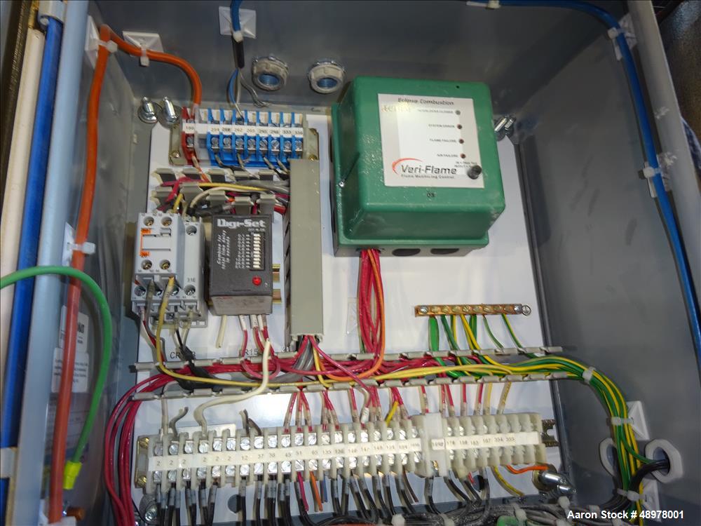 Used Carrier Vibrating Equipment Inc. Vibratory Fluid Flow Continuous Fluid Bed