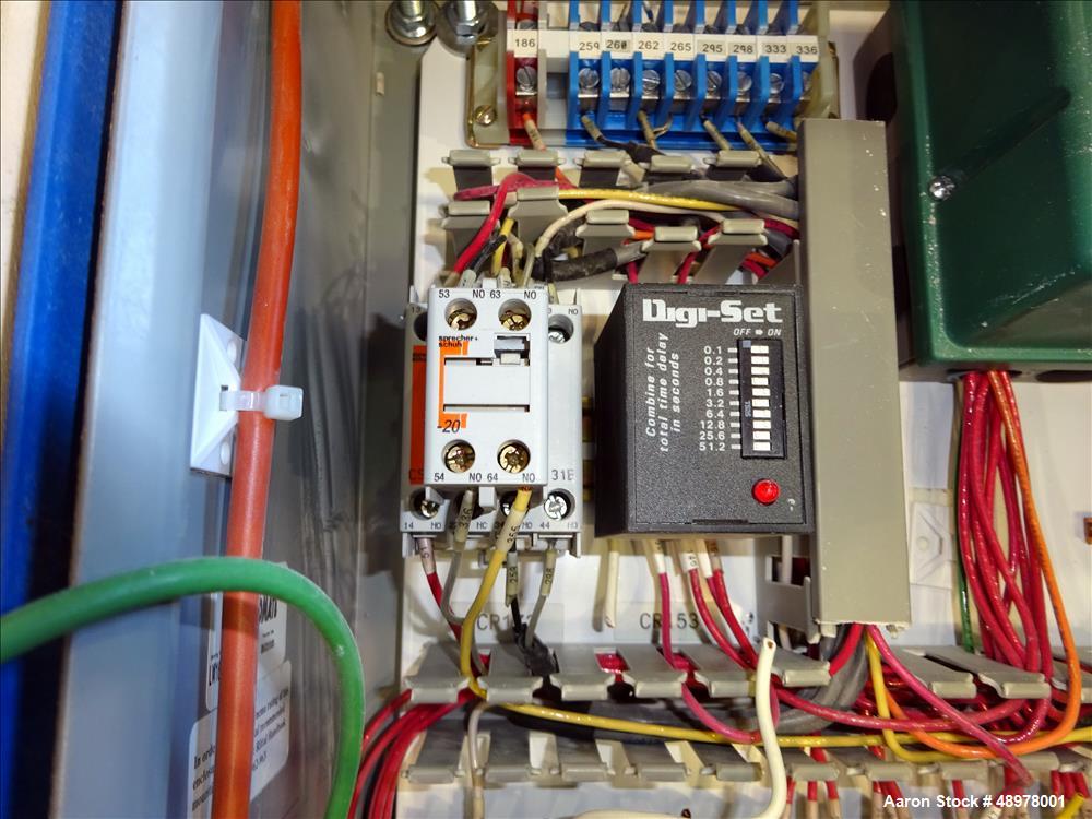 Used Carrier Vibrating Equipment Inc. Vibratory Fluid Flow Continuous Fluid Bed