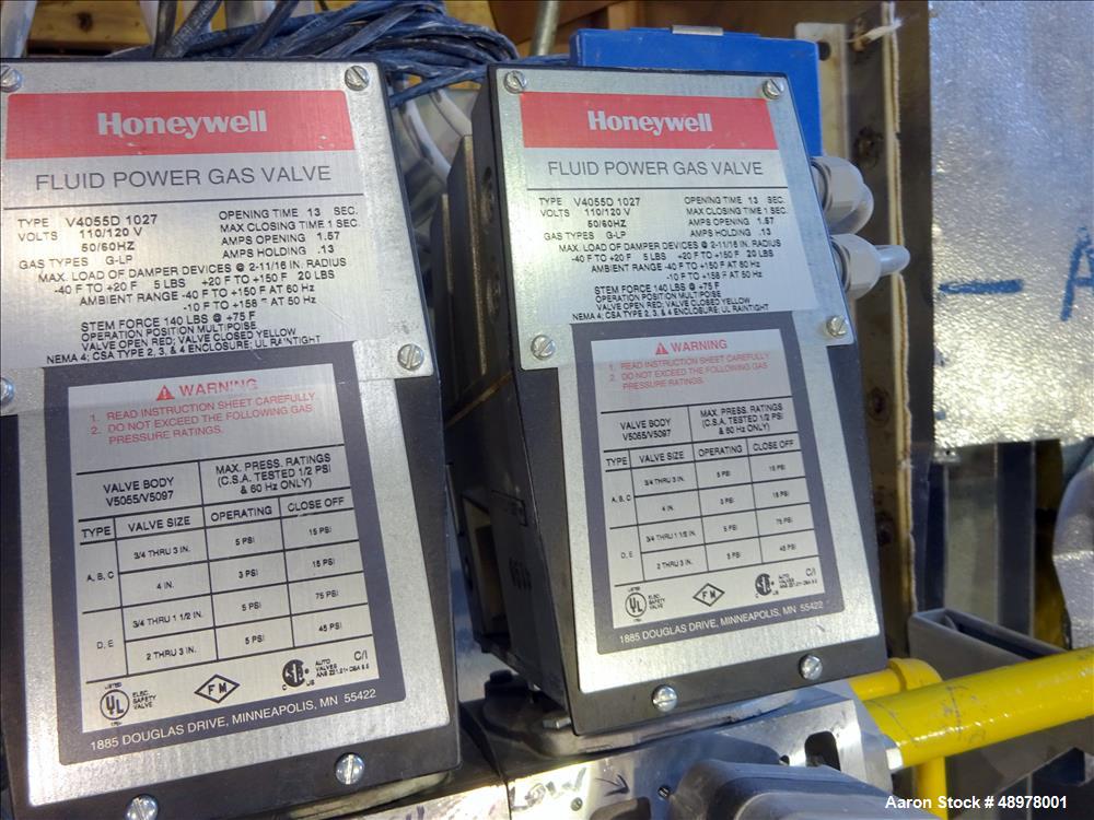 Used Carrier Vibrating Equipment Inc. Vibratory Fluid Flow Continuous Fluid Bed