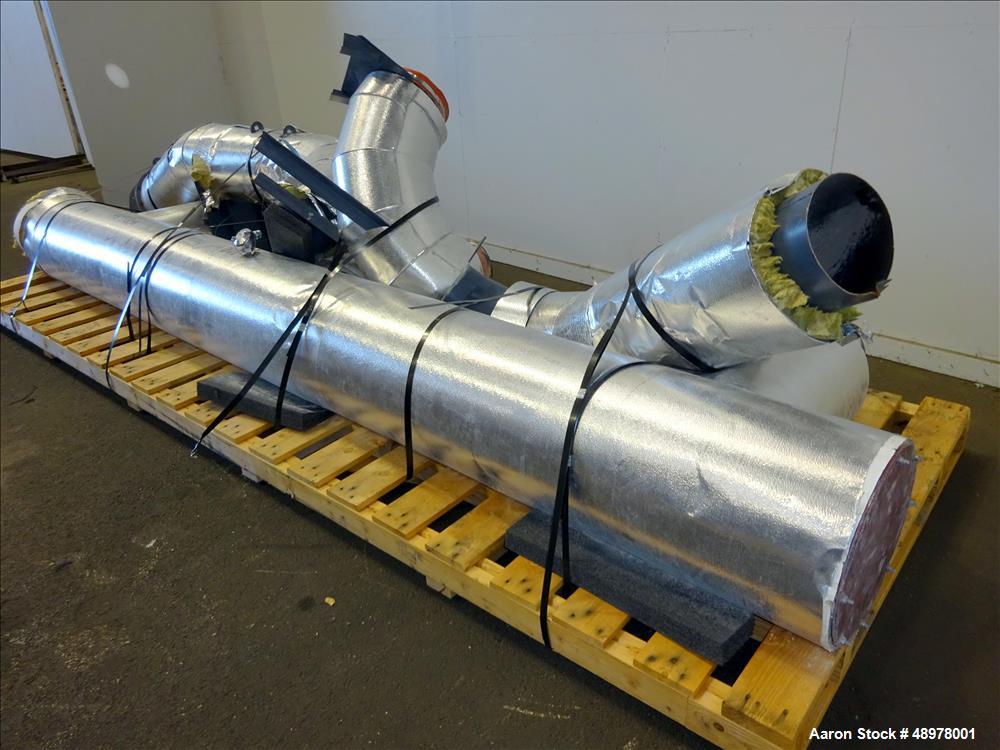 Used Carrier Vibrating Equipment Inc. Vibratory Fluid Flow Continuous Fluid Bed