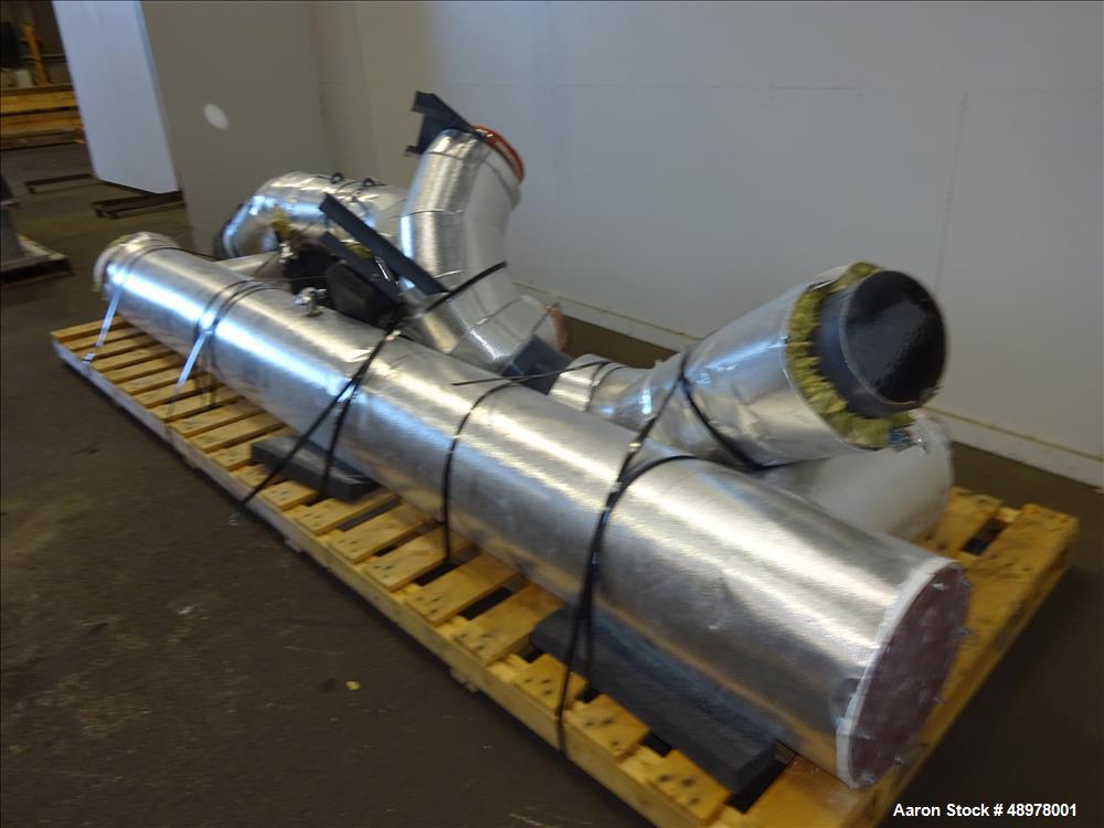 Used Carrier Vibrating Equipment Inc. Vibratory Fluid Flow Continuous Fluid Bed