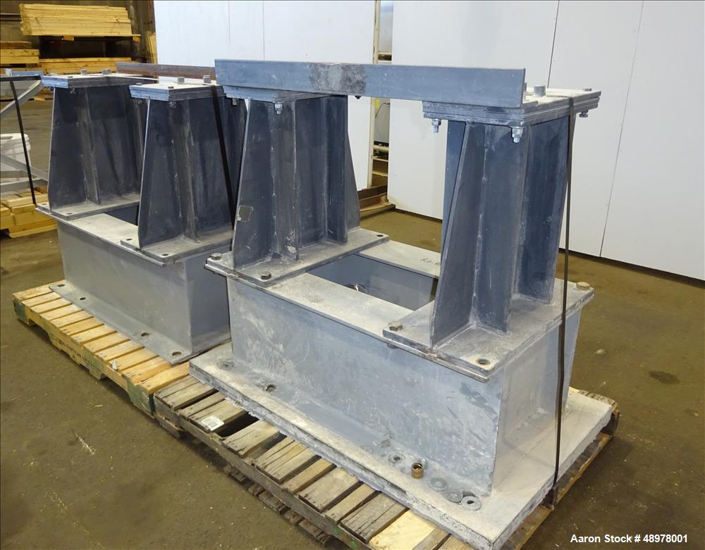Used Carrier Vibrating Equipment Inc. Vibratory Fluid Flow Continuous Fluid Bed