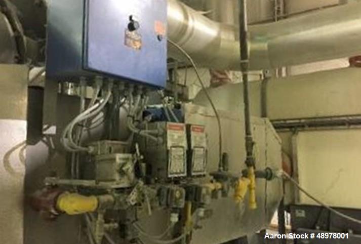 Used Carrier Vibrating Equipment Inc. Vibratory Fluid Flow Continuous Fluid Bed