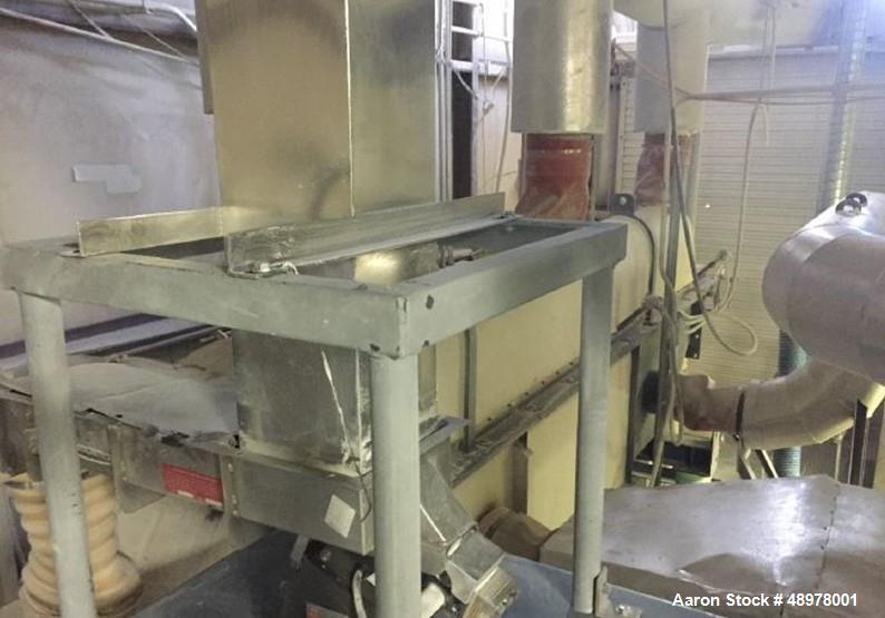 Used Carrier Vibrating Equipment Inc. Vibratory Fluid Flow Continuous Fluid Bed
