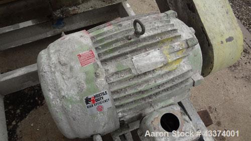 Used Carrier Vibrating Equipment Fluid-Flow Vibrating Fluid Bed Dryer / Cooler, Model QAD/C-7260. 304 Stainless Steel. Overall size 84" wide x 30'6" long x 144" tall. 25hp motor, 40hp blower, with he...