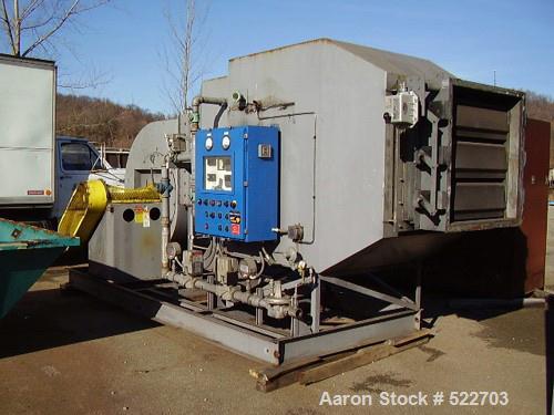 USED: Carrier vibrating fluidized bed dryer, 5'6" wide x 29'4" long,stainless steel.