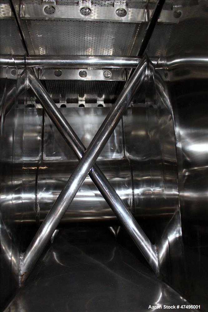 Used Changzhou Xinli ZLG Rectilinear Vibratory Fluid Bed Dryer, Model ZLG-6 x 0