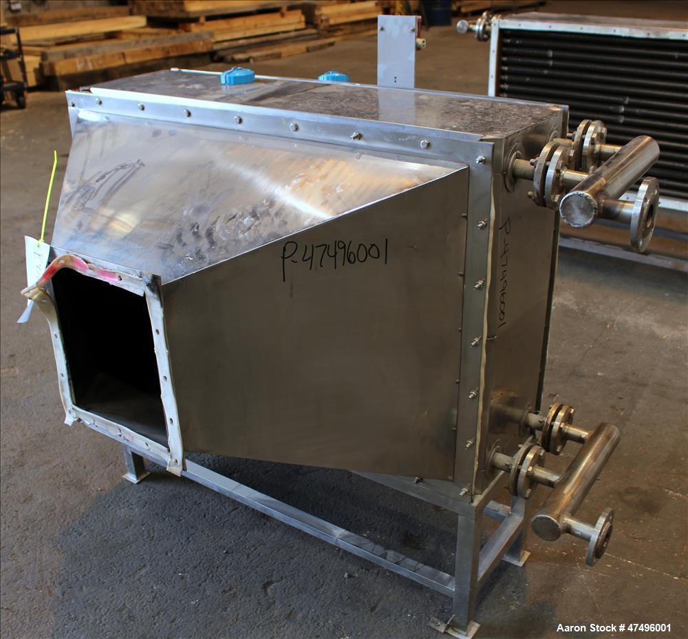 Used Changzhou Xinli ZLG Rectilinear Vibratory Fluid Bed Dryer, Model ZLG-6 x 0