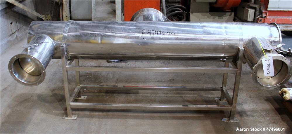 Used Changzhou Xinli ZLG Rectilinear Vibratory Fluid Bed Dryer, Model ZLG-6 x 0
