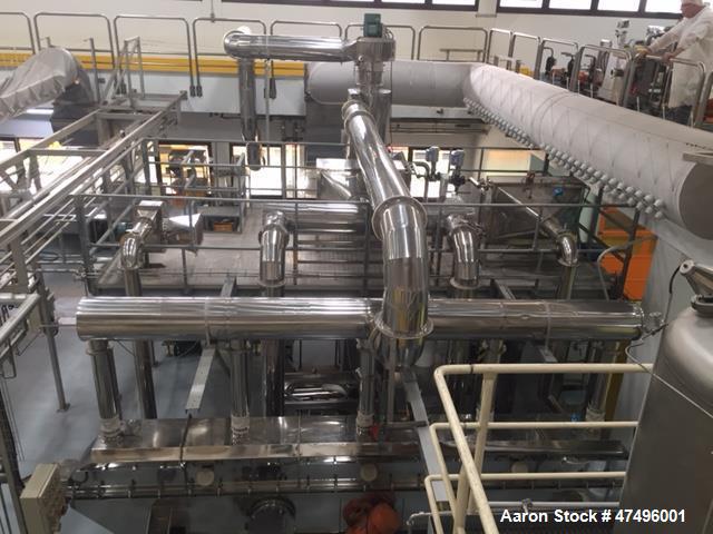 Used Changzhou Xinli ZLG Rectilinear Vibratory Fluid Bed Dryer, Model ZLG-6 x 0