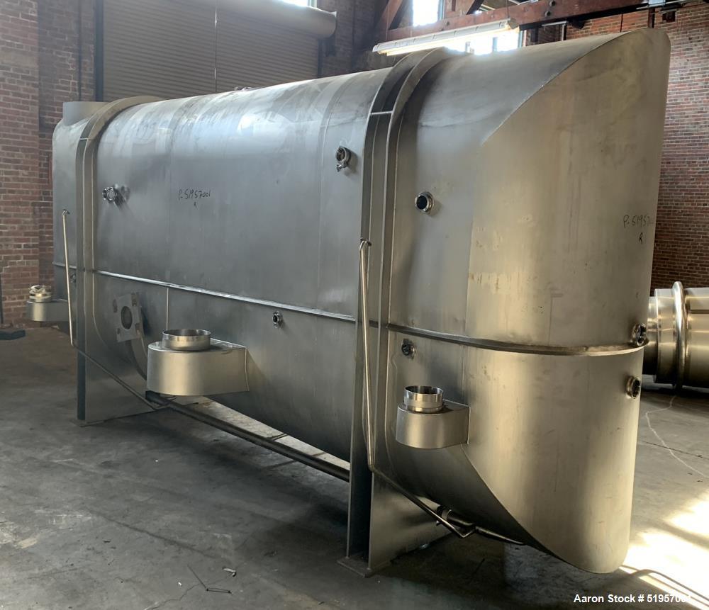 Evaporator Dryer Technologies (EDT) Whey Vibrating Fluid Bed Dryer