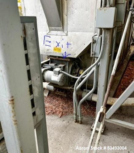 Pre-Owned Barr Rosin Fluid Bed Dryer – Natural Gas Heater, 744 lb/hr Evaporation