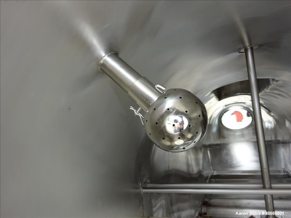 Used GEA Niro Atomizer Continuous Fluid Bed Dryer, Type FVS, Size 1.6, 316 Stai