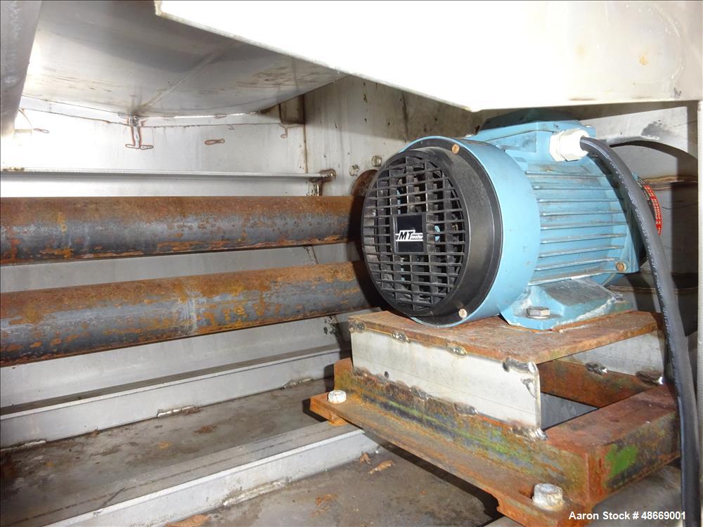 Used GEA Niro Atomizer Continuous Fluid Bed Dryer, Type FVS, Size 1.6, 316 Stai