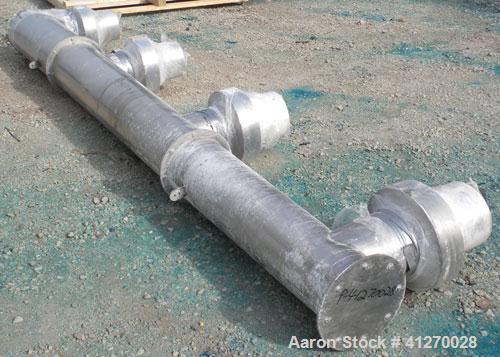 Used General Kinematics Para-Mount Vibratory Continuous Fluid Bed Dryer, Model FBD-F.30X17.625, 316 Stainless Steel. Approximate 30" wide x 211" long bottom perforated screen with approximate 1/16’’ ...