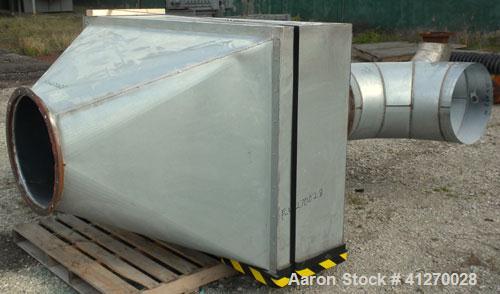 Used General Kinematics Para-Mount Vibratory Continuous Fluid Bed Dryer, Model FBD-F.30X17.625, 316 Stainless Steel. Approximate 30" wide x 211" long bottom perforated screen with approximate 1/16’’ ...