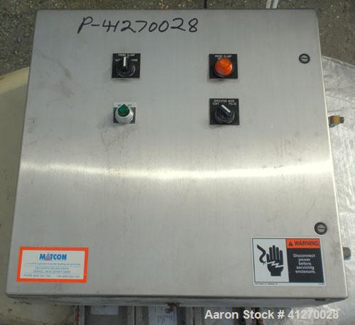 Used General Kinematics Para-Mount Vibratory Continuous Fluid Bed Dryer, Model FBD-F.30X17.625, 316 Stainless Steel. Approximate 30" wide x 211" long bottom perforated screen with approximate 1/16’’ ...