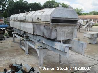 Used- Jeffrey Fluid Bed Dryer, Model TMV