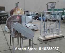 Used- Jeffrey Fluid Bed Dryer, Model TMV