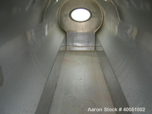 Used: Niro Continuous vibratory Fluid Bed Dryer, model VB03,316 stainless steel. Bottom perforated plate 10" wide x 51" long. Bolt down top cover with port hole.3/60/460 volt, 1100 rpm vibratory moto...