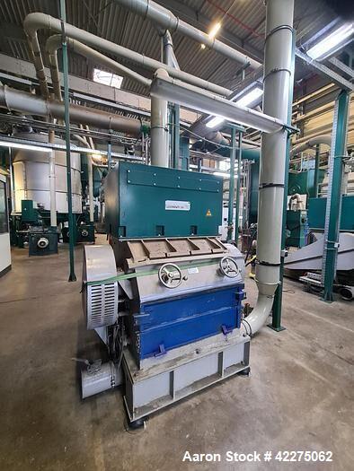 Used Pallmann IPA400/40 Agglomerator – 250 kW | LDPE HDPE PP | With Zerma 700/1000 Granulator & Cyclone Separator