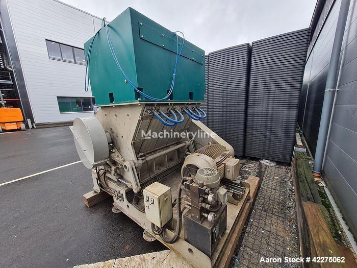 Used Pallmann IPA400/40 Agglomerator – 250 kW | LDPE HDPE PP | With Zerma 700/1000 Granulator & Cyclone Separator