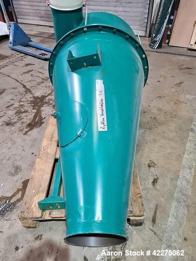 Used Pallmann IPA400/40 Agglomerator – 250 kW | LDPE HDPE PP | With Zerma 700/1000 Granulator & Cyclone Separator