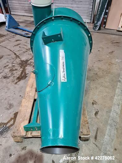 Used- Pallmann Agglomerator, Model IPA400/40. For LDPE HDPE LLDPE PP, etc. 250 kw (335hp) drive on agglomerator 18,5 kw (24....