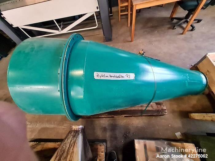 Used Pallmann IPA400/40 Agglomerator – 250 kW | LDPE HDPE PP | With Zerma 700/1000 Granulator & Cyclone Separator