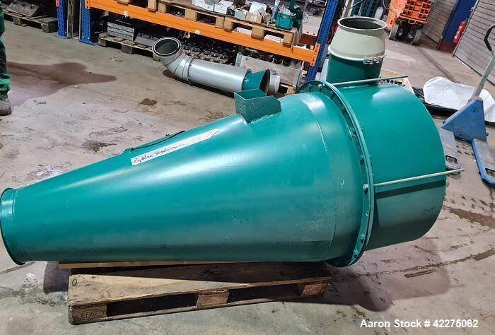 Used Pallmann IPA400/40 Agglomerator – 250 kW | LDPE HDPE PP | With Zerma 700/1000 Granulator & Cyclone Separator