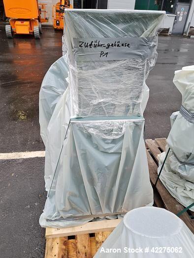 Used Pallmann IPA400/40 Agglomerator – 250 kW | LDPE HDPE PP | With Zerma 700/1000 Granulator & Cyclone Separator