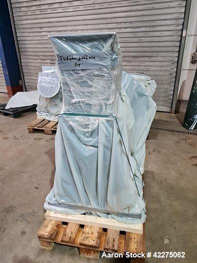 Used- Pallmann Agglomerator, Model IPA400/40. For LDPE HDPE LLDPE PP, etc. 250 kw (335hp) drive on agglomerator 18,5 kw (24....