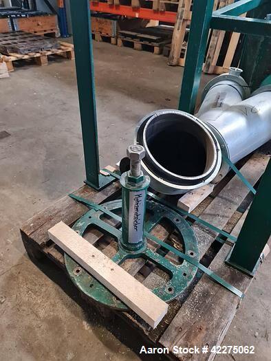 Used Pallmann IPA400/40 Agglomerator – 250 kW | LDPE HDPE PP | With Zerma 700/1000 Granulator & Cyclone Separator