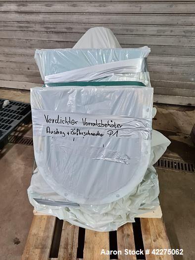 Used- Pallmann Agglomerator, Model IPA400/40. For LDPE HDPE LLDPE PP, etc. 250 kw (335hp) drive on agglomerator 18,5 kw (24....