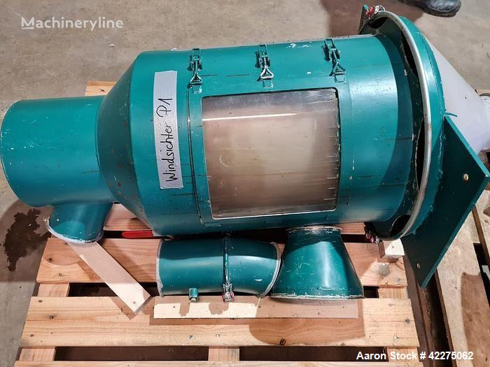Used Pallmann IPA400/40 Agglomerator – 250 kW | LDPE HDPE PP | With Zerma 700/1000 Granulator & Cyclone Separator