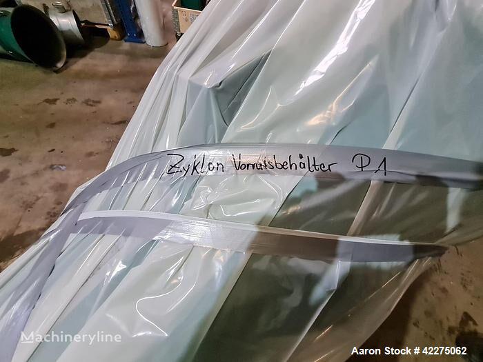 Used Pallmann IPA400/40 Agglomerator – 250 kW | LDPE HDPE PP | With Zerma 700/1000 Granulator & Cyclone Separator