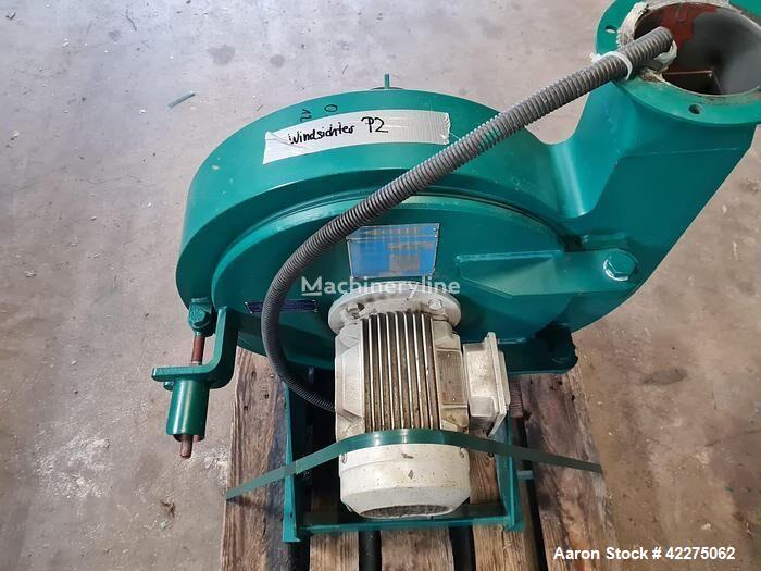 Used Pallmann IPA400/40 Agglomerator – 250 kW | LDPE HDPE PP | With Zerma 700/1000 Granulator & Cyclone Separator