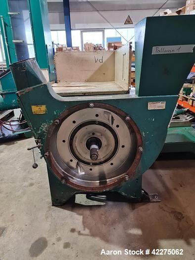 Used Pallmann IPA400/40 Agglomerator – 250 kW | LDPE HDPE PP | With Zerma 700/1000 Granulator & Cyclone Separator