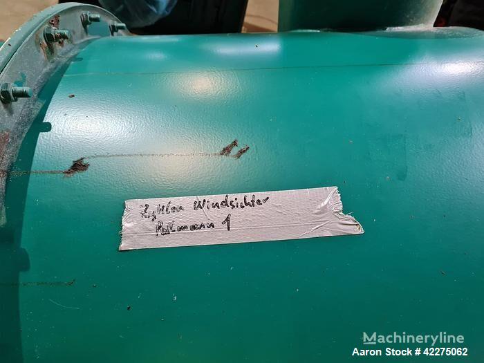 Used Pallmann IPA400/40 Agglomerator – 250 kW | LDPE HDPE PP | With Zerma 700/1000 Granulator & Cyclone Separator