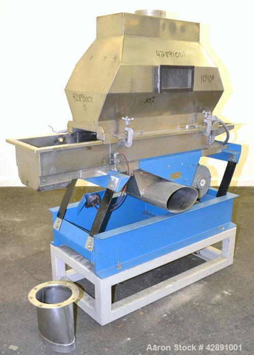 Used Stainless Steel Witte Vibrating Fluid Bed Dryer/Cooler