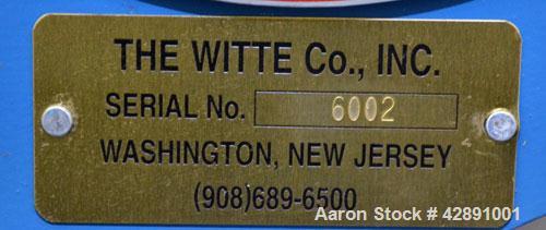 Used Stainless Steel Witte Vibrating Fluid Bed Dryer/Cooler