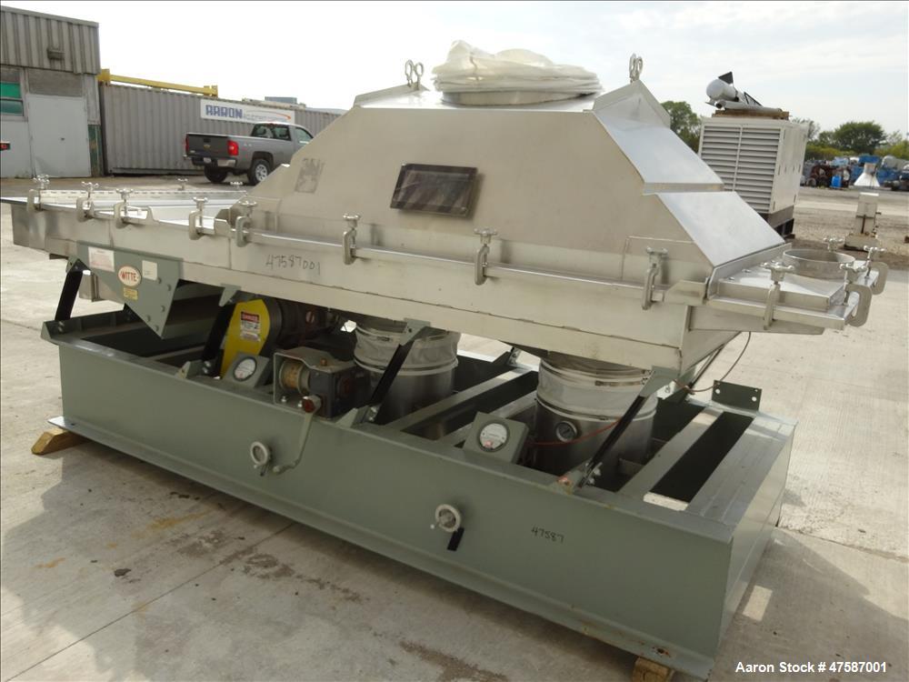 Used Witte Continuous Vibrating Fluid Bed Dryer Cooler Classifier