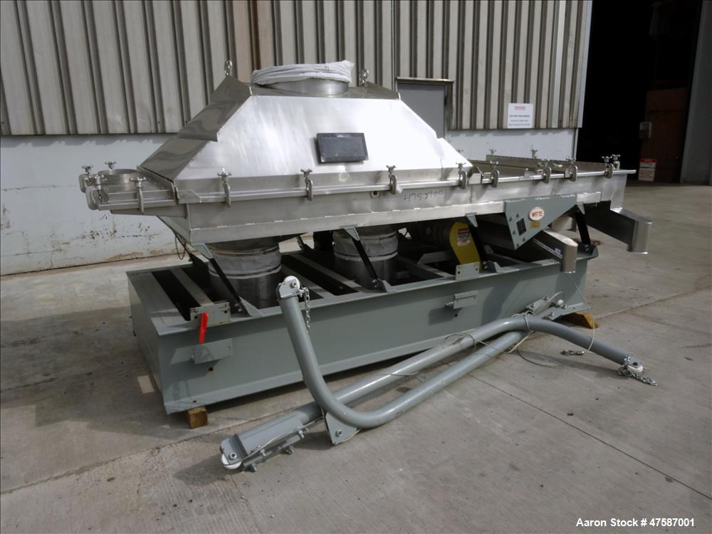 Used Witte Continuous Vibrating Fluid Bed Dryer Cooler Classifier