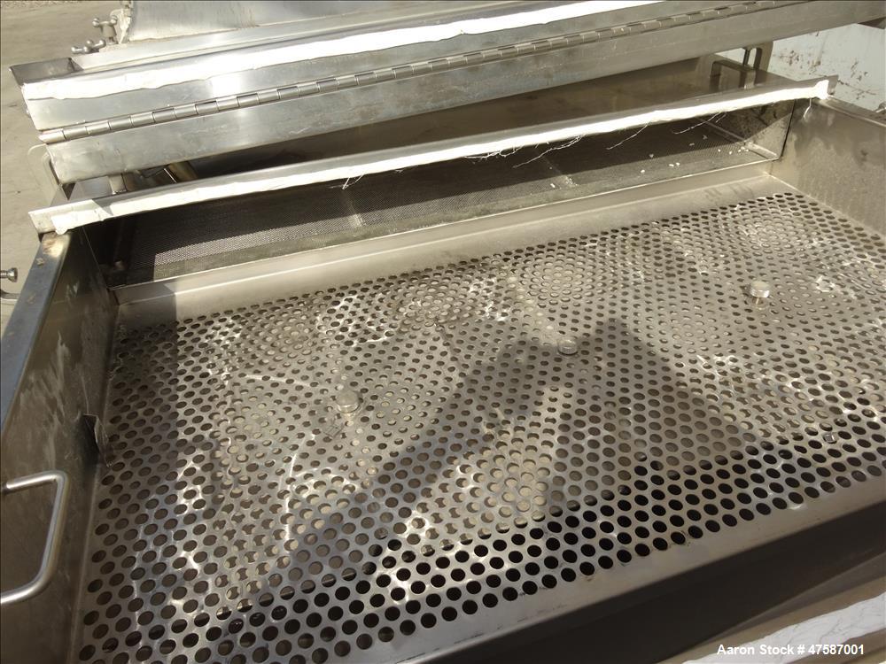 Used Witte Continuous Vibrating Fluid Bed Dryer Cooler Classifier