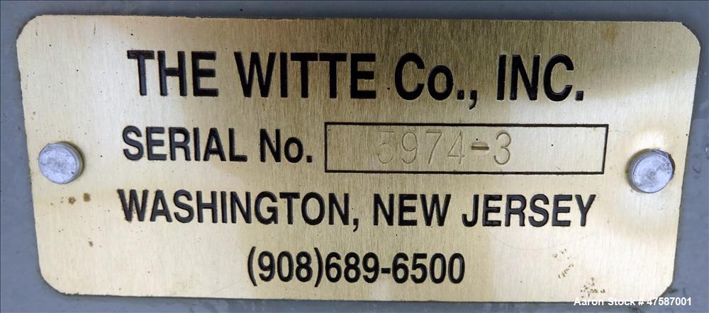Used Witte Continuous Vibrating Fluid Bed Dryer Cooler Classifier