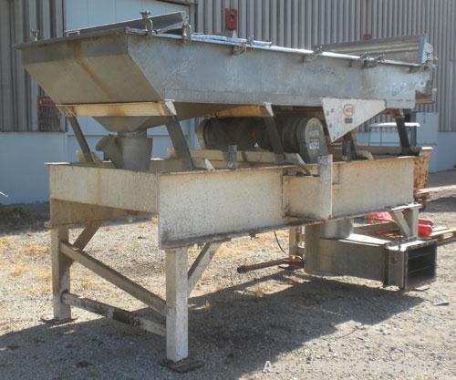 Used Stainless Steel Witte Vibratory Dewatering Dryer