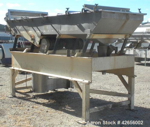 Used Stainless Steel Witte Vibratory Dewatering Dryer